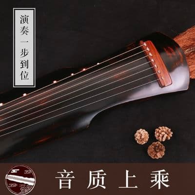 艺铭古琴 老杉木古琴柯檀紫檀伏羲式仲尼式扬州演奏古琴
