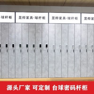 台球室台球厅存杆柜子台球球杆会员杆柜密码锁专用放置储藏放杆柜